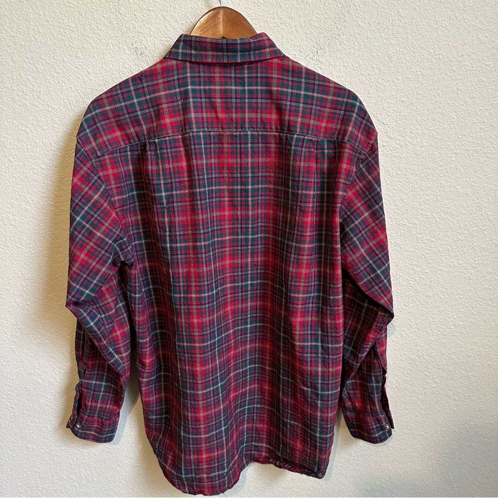 Pendleton Sir Pendleton Wool Plaid Flannel Button… - image 2